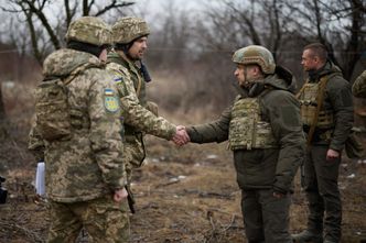 Prezydent Zełenski "głównym celem" rosyjskiej inwazji na Ukrainę