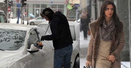 Rusin ma człowieka od... odśnieżania jaguara! (ZDJĘCIA)