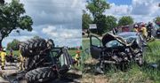 Jechał z trzylatkiem. Koszmarny wypadek na Mazowszu
