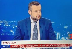 To musiało boleć. Prezenter TVP nie wiedział, jak zareagować