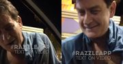 Naćpany Charlie Sheen zagaduje fanów