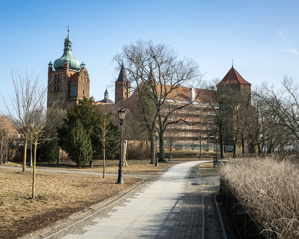 Kompleks opactwa na Wzgórzu Tumskim 