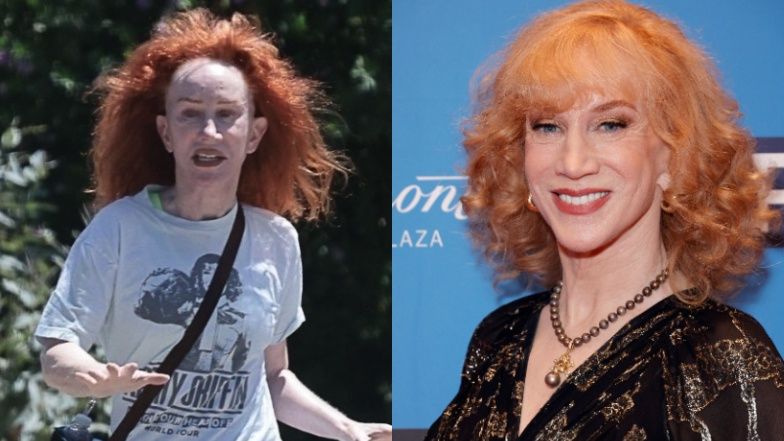 Kathy Griffin na spacerze