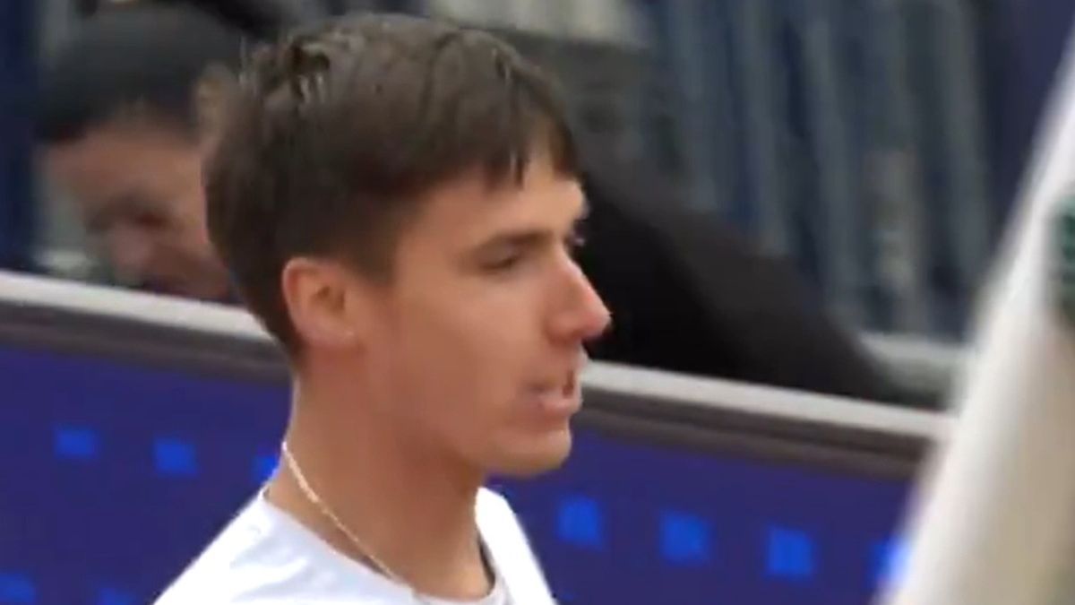 Fabian Marozsan zdziwiony po meczu z Ugo Humbertem