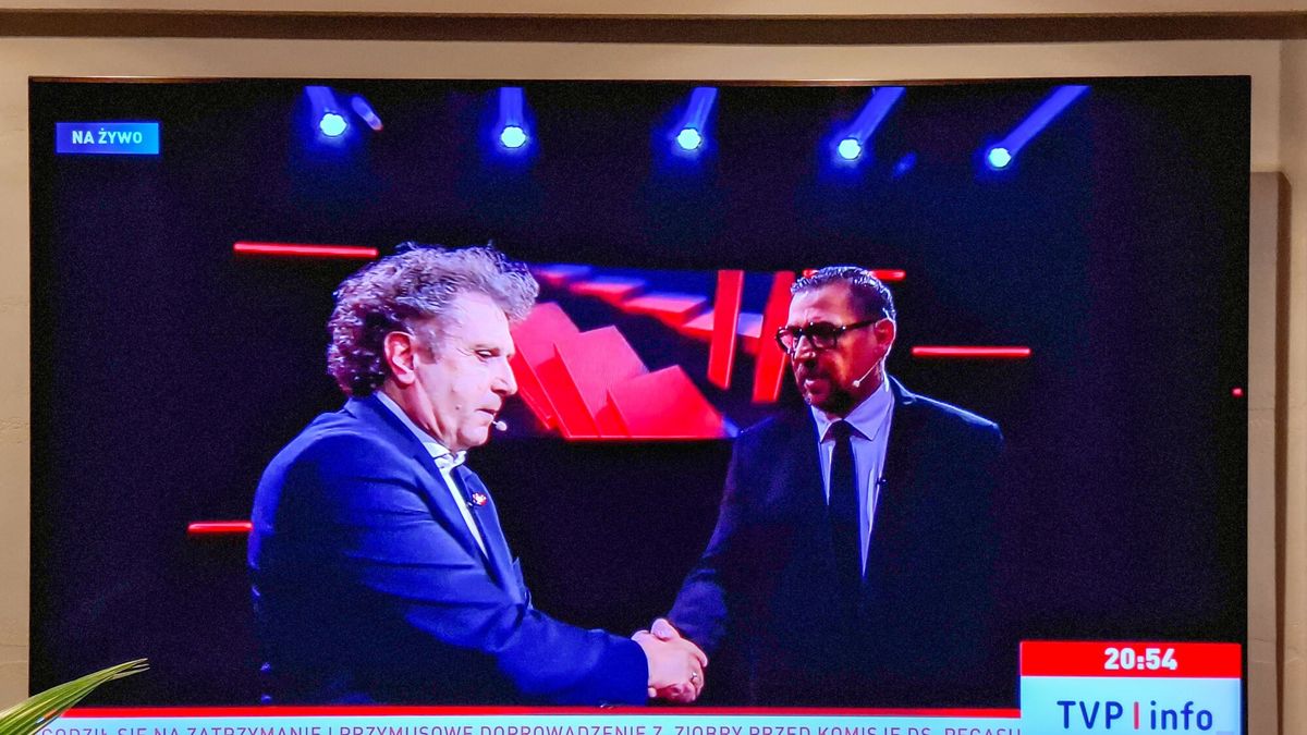 Tomasz Kaczmarek w TVP info