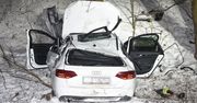Siedliska: Audi roztrzaskane w rowie, trzy osoby w szpitalu