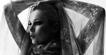 Naga Kate Moss z seksownym modelem!