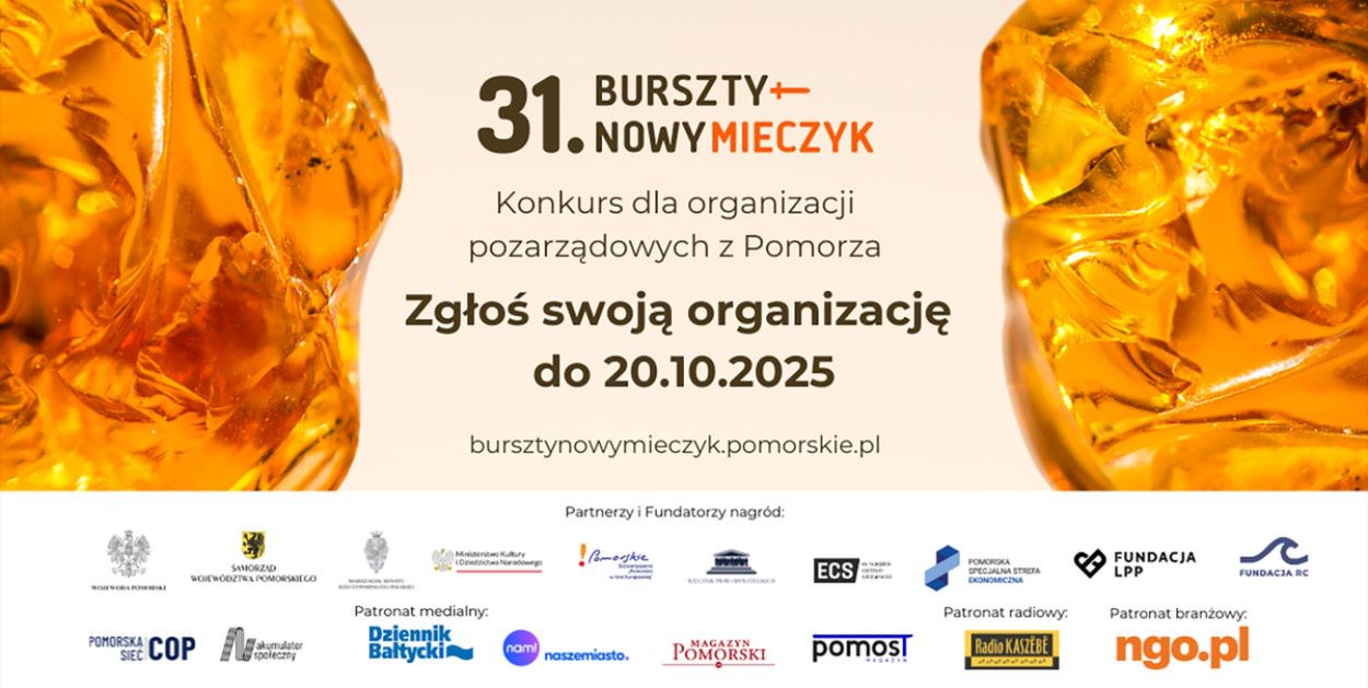 Pomorskie: Ruszyła 31. edycja konkursu o Nagrodę Bursztynowego Mieczyka
