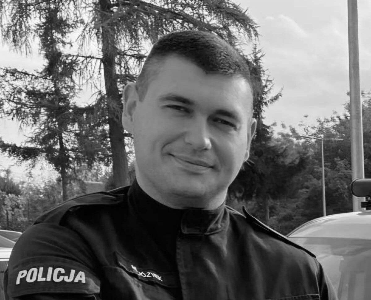 Miał 36 lat. Nie żyje policjant Marcin Jóźwik