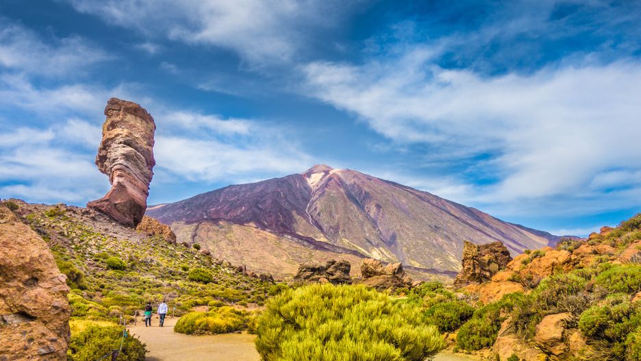 Teide - najwyższy szczyt Hiszpanii i zarazem czynny wciąż wulkan