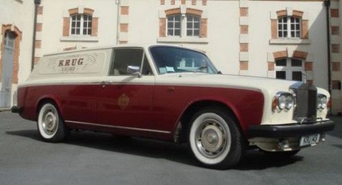 Rolls Royce Silver Shadow II Krug Champagne Van!