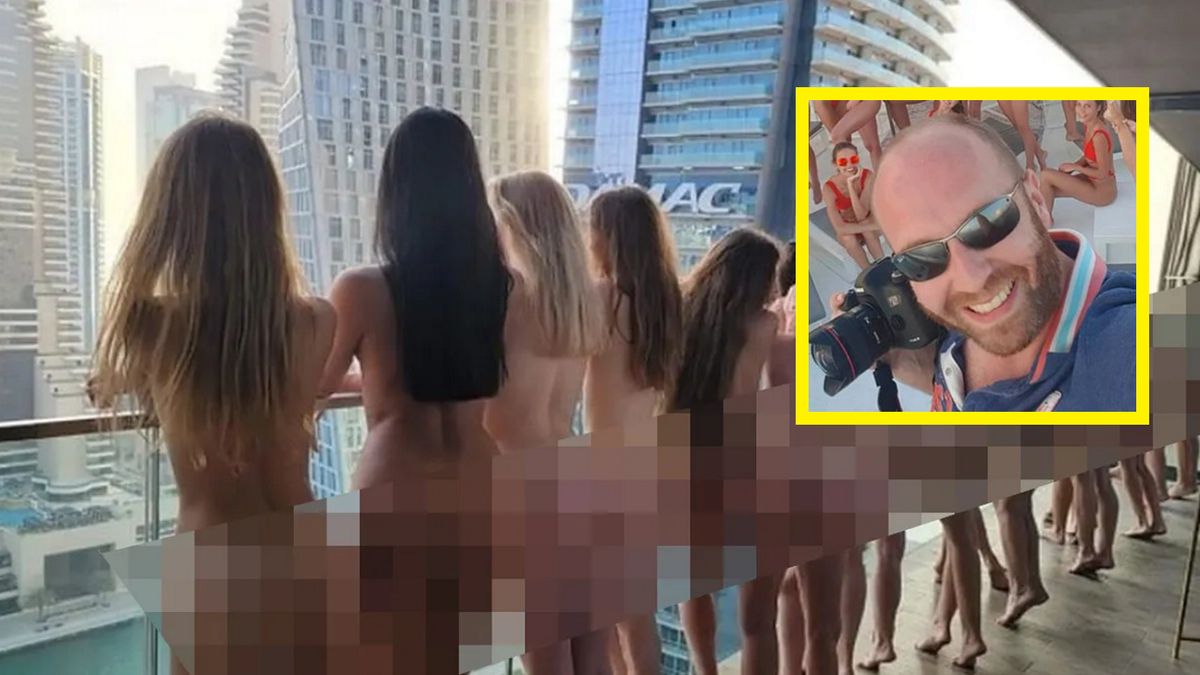 Vitaliy Grechin był organizatorem skandalicznej sesji zdjęciowej w Dubaju. 