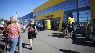 Katowice: IKEA świętuje 25-lecie. Tłumy pod sklepem