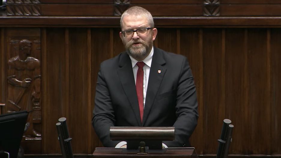 Grzegorz Braun w Sejmie