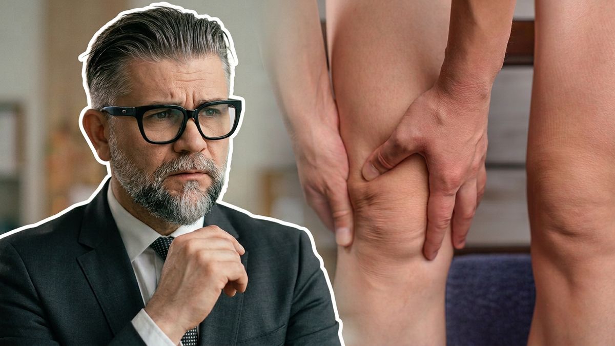 Objawy wysokiego cholesterolu, na zdj. po lewej prof. Maciej Banach