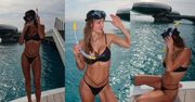 Sara Boruc pręży umięśnioną sylwetkę w skąpym bikini. Fani zawyrokowali: "BODY GOALS" (ZDJĘCIA)