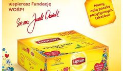 Lipton w limitowanych opakowaniach z okazji finału Wielkiej Orkiestry Świątecznej Pomocy