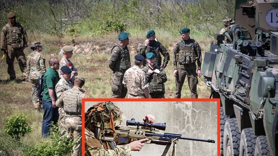Żołnierz zgubił karabin Bor, produkowany w polskich Zakładach Mechanicznych w Tarnowie
