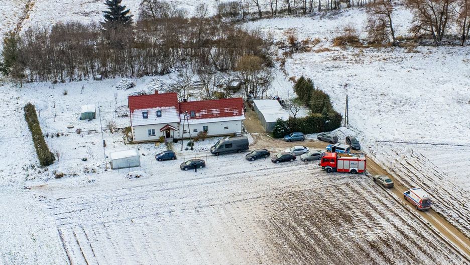 Wybuch paczki w Lubuskiem. Pogorszył się stan 3-letniego chłopca. Na zdjęciu: dom, w którym eksplodowała paczka