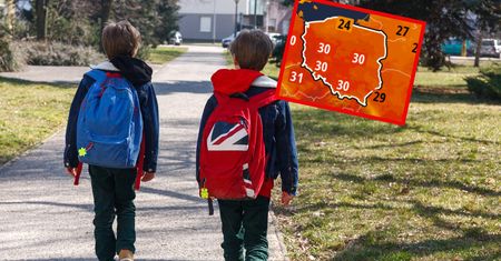 Tak pogoda przywita uczniów. Upały jak na początku wakacji