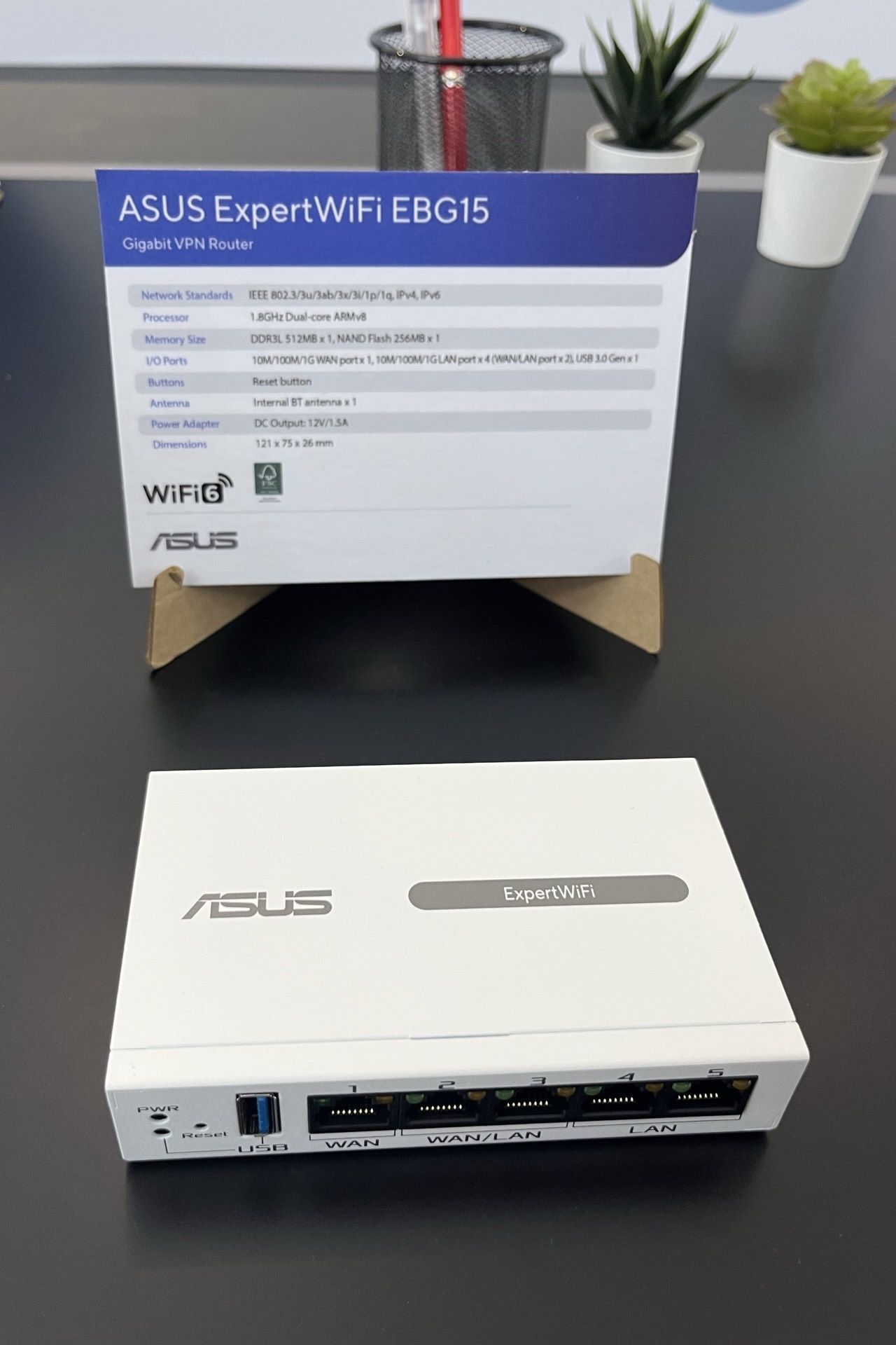 ASUS Computex 2023 - ExpertWiFi - router ASUS ExperWiFi EBG15