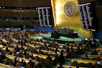 Ukraińska rezolucja w ONZ. Stany Zjednoczone głosują z Rosją