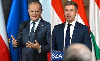 Tusk i Magyar rozmawiają w Monachium. "Budapeszt chce być Warszawą"