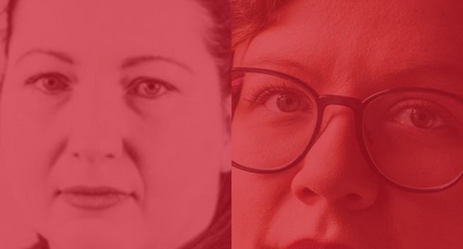 Aleksandra Osuch i Iwona Sierocińska w zespole IQS