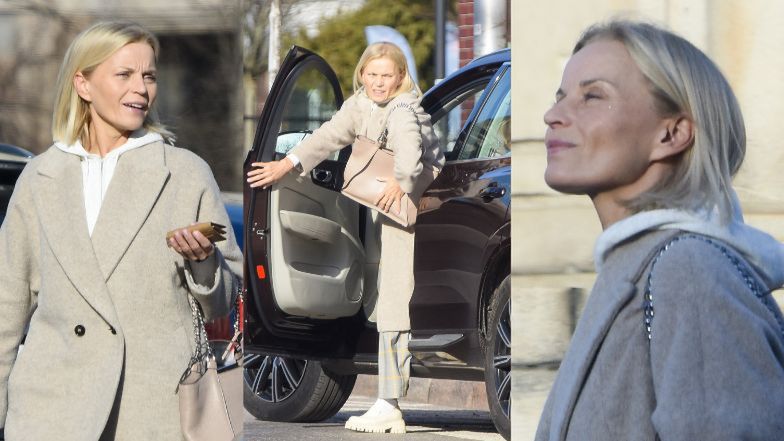 Małgorzata Foremniak parkuje na zakazie