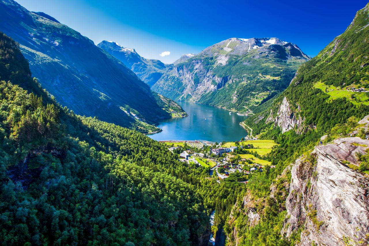 Geirangerfjord uznawany jest za najpiękniejszy w Norwegii