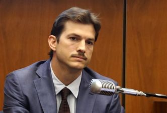 Wąsaty Ashton Kutcher jako świadek w sprawie MORDERSTWA!