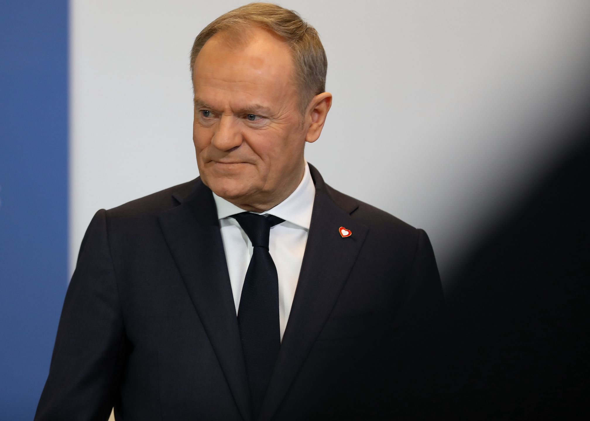 Polish Prime Minister Donald Tusk meets with Alphabet and Google CEO Sundar Pichai at Google for Startups in Warsaw, Poland, on February 13, 2025. (Photo by Klaudia Radecka/NurPhoto via Getty Images)