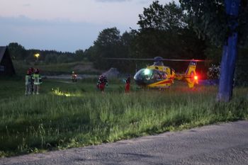 Dramat pod Gnieznem. W domu jednorodzinnym wybuchł piec. Kobieta poważnie ranna!