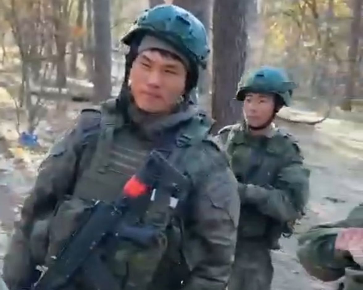 Soldiers from North Korea in Ukraine