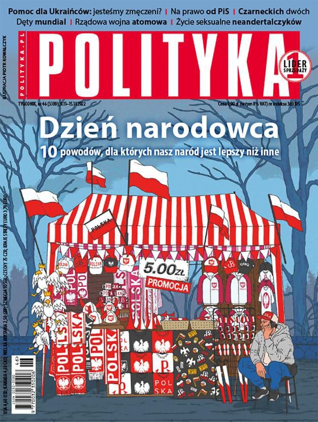 Okładka tygodnika Polityka