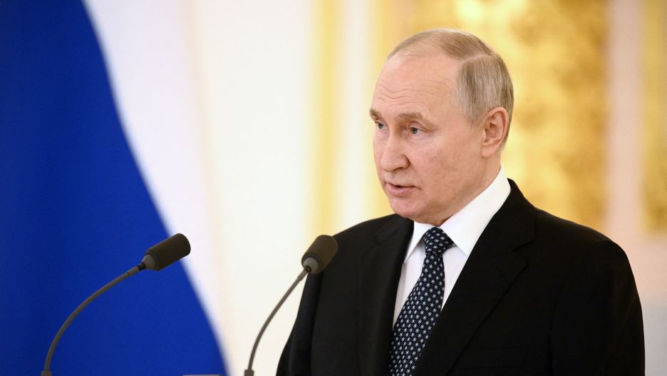 Russian President Putin meets newly appointed foreign ambassadors in Moscow
Russian President Vladimir Putin delivers a speech during a ceremony to receive diplomatic credentials from newly appointed foreign ambassadors at the Kremlin in Moscow, Russia, April 5, 2023.Vladimir Astapkovich/Pool ATTENTION EDITORS - THIS IMAGE WAS PROVIDED BY A THIRD PARTY.,Image: 767403350, License: Rights-managed, Restrictions: THIS IMAGE HAS BEEN SUPPLIED BY A THIRD PARTY. IT IS DISTRIBUTED, EXACTLY AS RECEIVED BY REUTERS, AS A SERVICE TO CLIENTS., Model Release: no, Credit line: SPUTNIK / Reuters / Forum
SPUTNIK / Reuters / Forum
politics,diplomacy