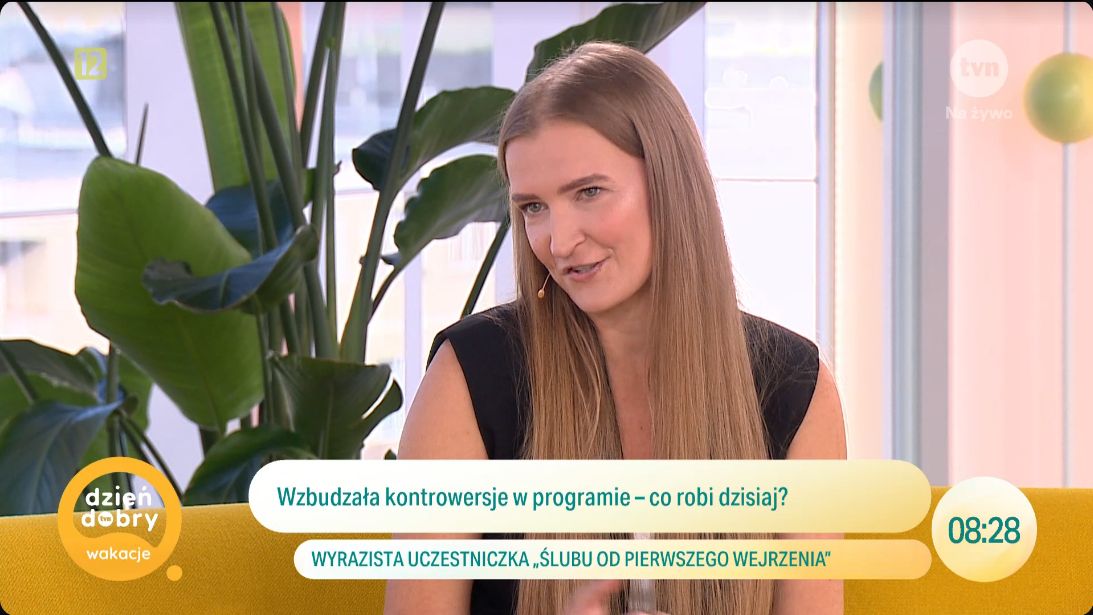 Iga Śmiechowicz w "Dzień dobry TVN"