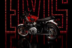 Triumph Bonneville T120 w stylu rock’n’rolla. Elvis by jeździł