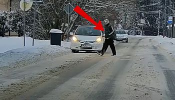 Internet aż płonie. 1 mln wyświetleń. Skandal, co zrobił pieszy