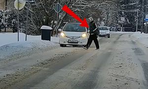 Internet aż płonie. 1 mln wyświetleń. Skandal, co zrobił pieszy