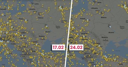 Puste niebo nad Ukrainą. Linie lotnicze omijają jej przestrzeń powietrzną