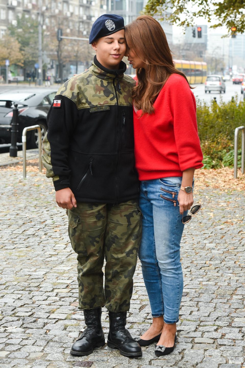 Edyta Górniak z synem, Allanem Krupą