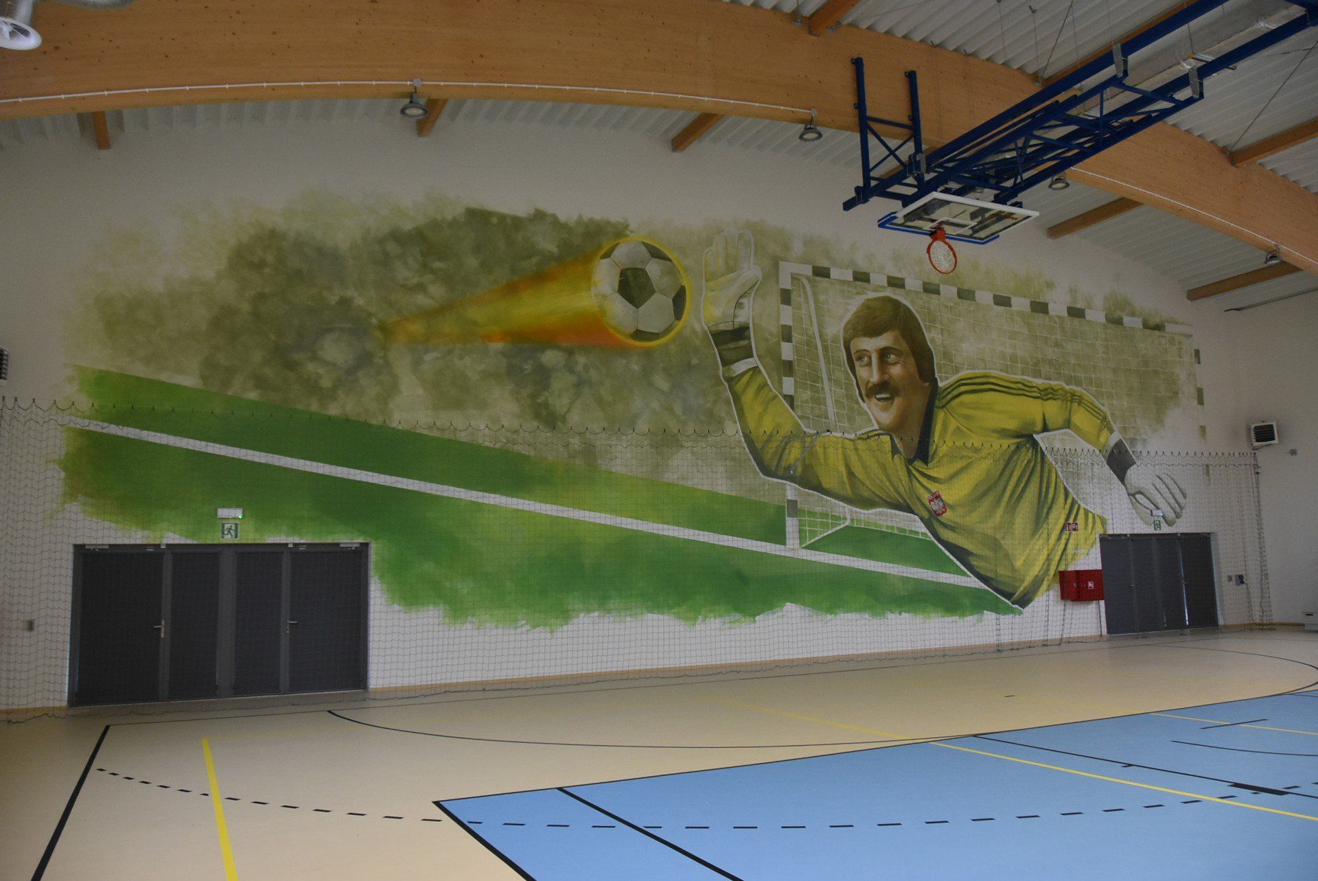 Nowa hala w Przyborowie