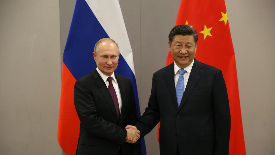  Władimir Putin i Xi Jinping 