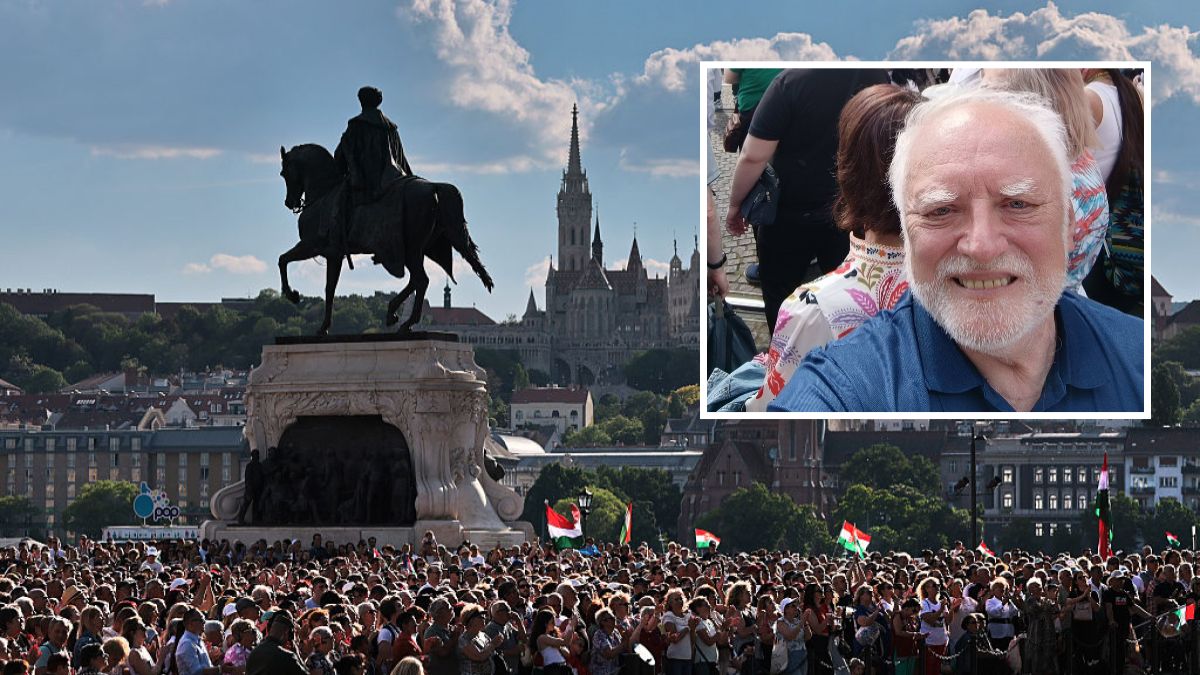 "Człowiek mem" świętował zmianę władzy