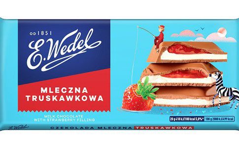 Czekolady oraz pianki Ptasie Mleczko E.Wedel w nowych opakowaniach