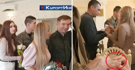 Masowy ślub w Petersburgu. Chcą zdążyć przed wyjazdem na wojnę