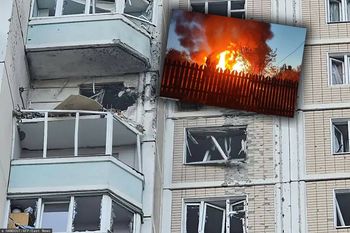 Ukraińskie drony nad Rosją. Płonie rafineria, zamknięte lotniska