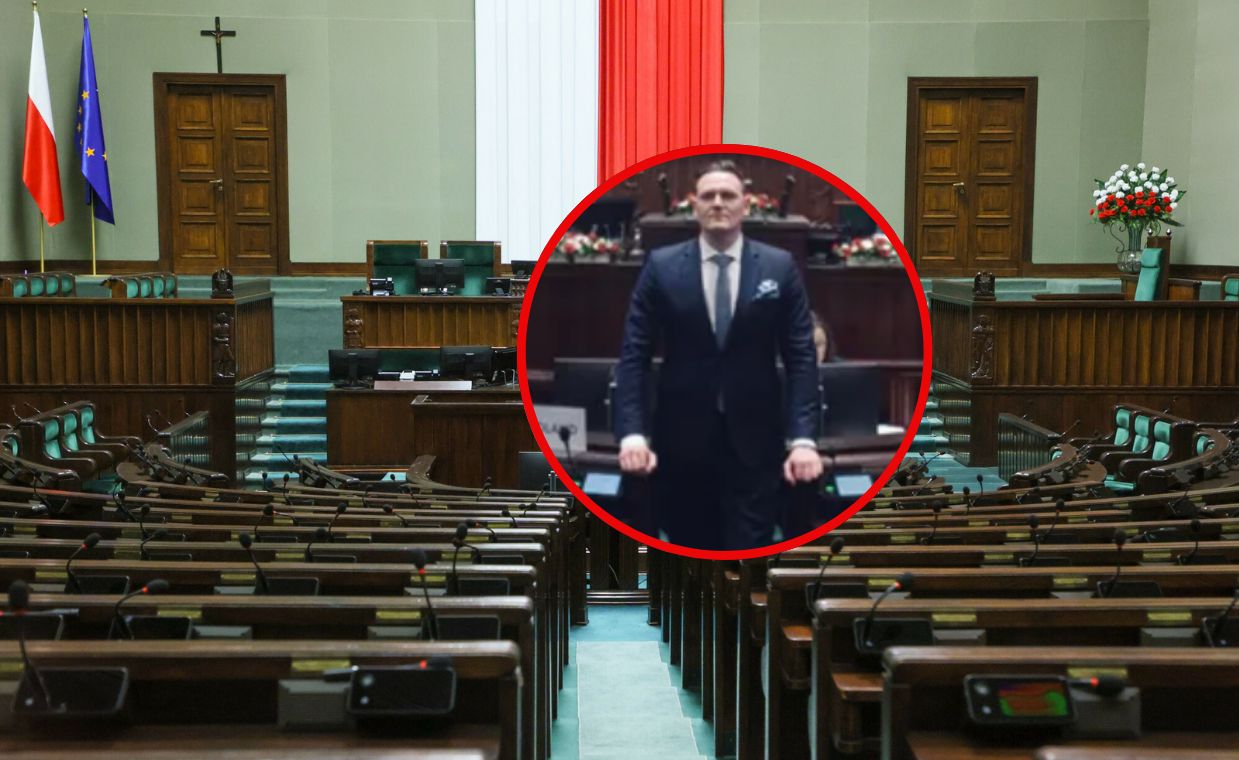 Polityk AfD w polskim Sejmie. Wcześniej marszałek wydał zakaz