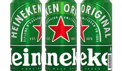 Piwo Heineken w nowych puszkach z większą czerwoną gwiazdą